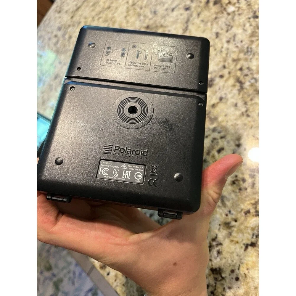 Vintage Polaroid 1 Step 2 Land Camera / With Film… 2 Flashes (Un Tested) RARE